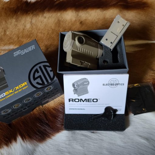 Sig Sauer Romeo5 XDR OPMOD Flat Dark Earth FDE - Image 3