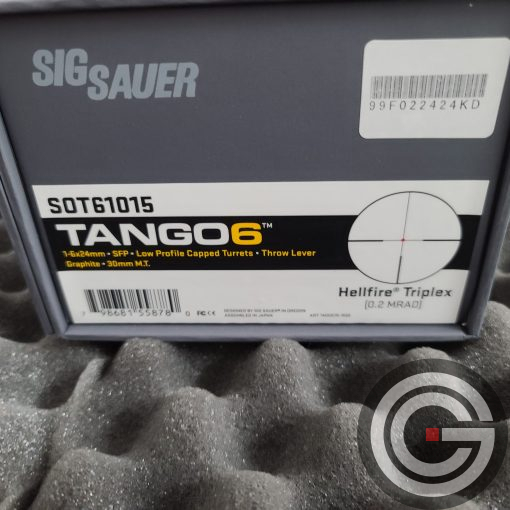 Sig Sauer Tango6 1-6x24mm SFP Hellfire Triplex - Image 2