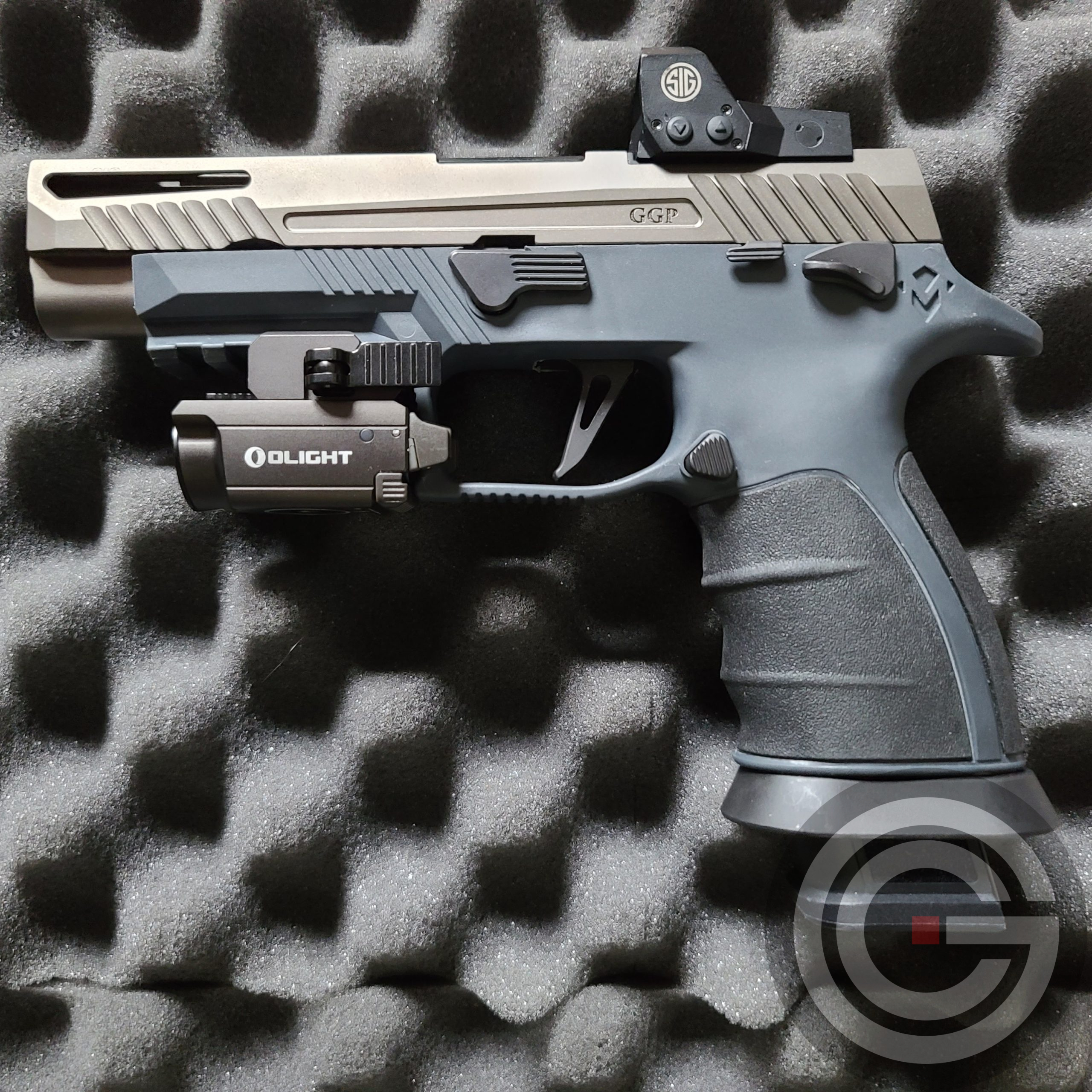 Sig Sauer P320 Custom Full Size with Manual Safety — Caza Guns