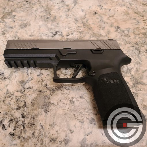 Sig Sauer P320 Stainless Fullsize 45ACP (Skeleton Trigger)
