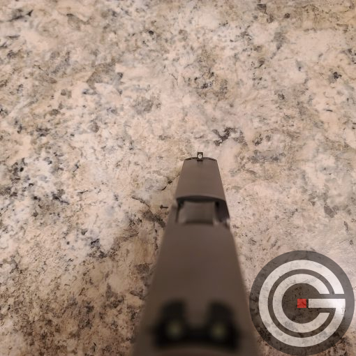 Sig Sauer P320 Stainless Fullsize 45ACP (Skeleton Trigger) - Image 2