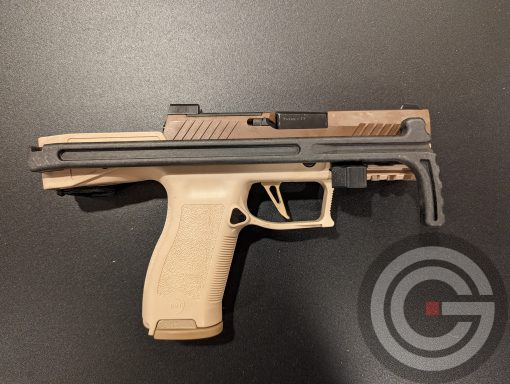 B&T USW 320 with M18 Upper and Custom Works FCU